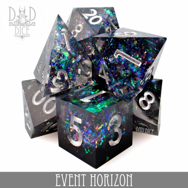 King of Crits Dice: Event Horizon (Handmade)
