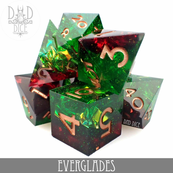 King of Crits Dice: Everglades (Handmade)