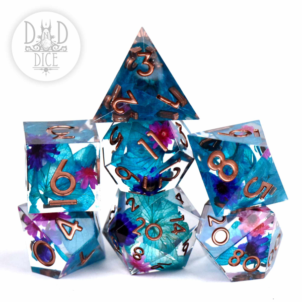 King of Crits Dice: Autumn Sanctuary (Handmade)