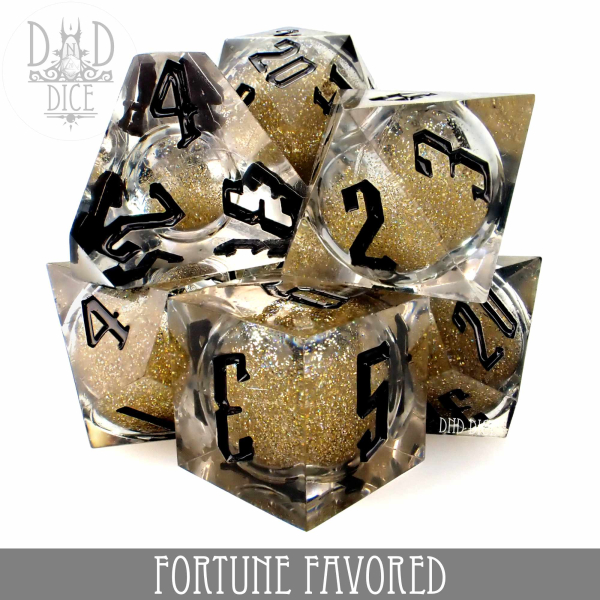 King of Crits Dice: Fortune Favored (Liquid Core)