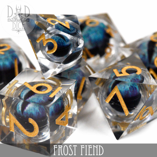 King of Crits Dice: Frost Fiend (Liquid Core)