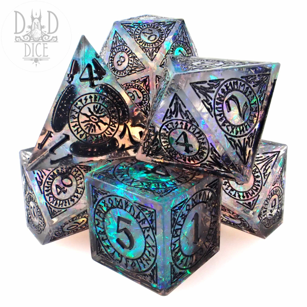 King of Crits Dice: Halls of Asgard (Handmade)