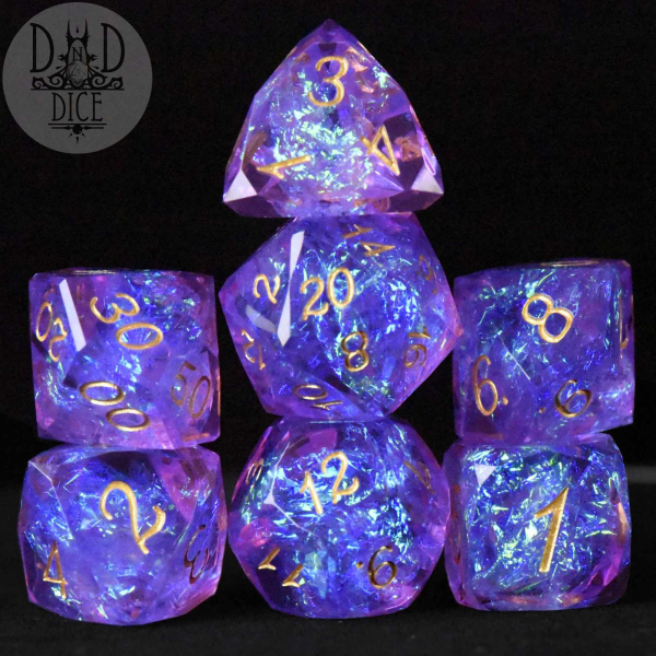 King of Crits Dice: Crown Jewels Imperial (Handmade)