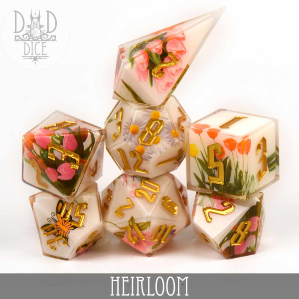 King of Crits Dice: Heirloom (Handmade)
