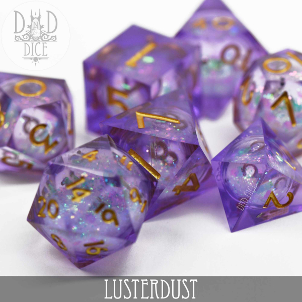 King of Crits Dice: Lusterdust (Liquid Core)