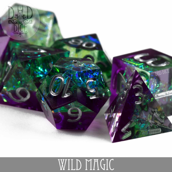 King of Crits Dice: Wild Magic (Handmade)