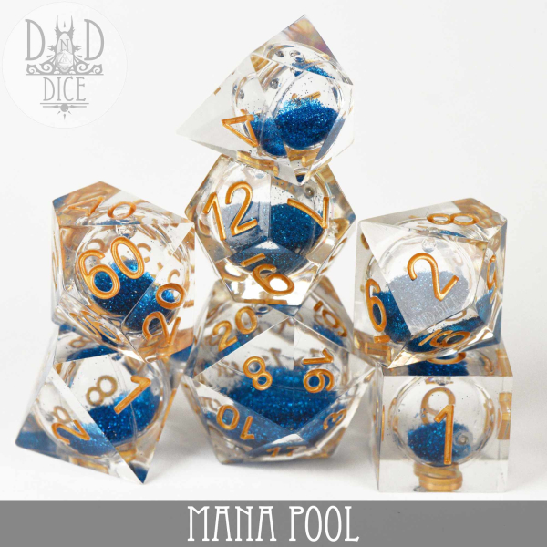 King of Crits Dice: Mana Pool (Liquid Core)