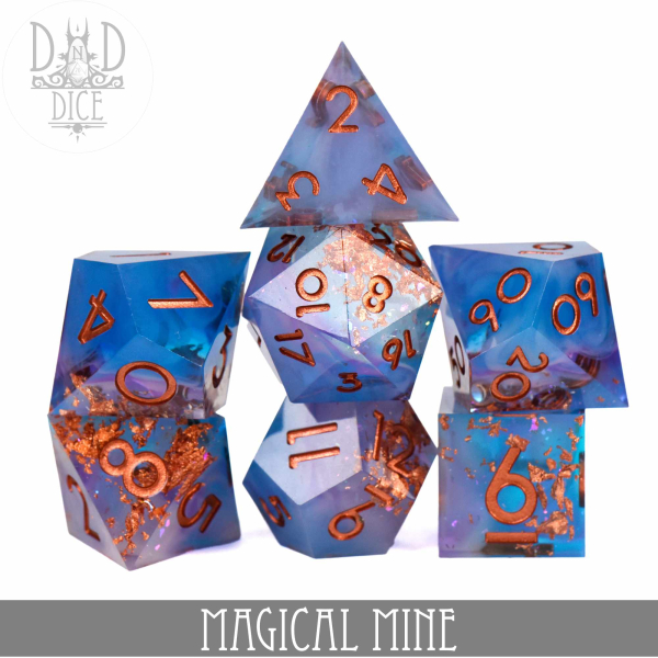 King of Crits Dice: Magical Mine (Handmade)
