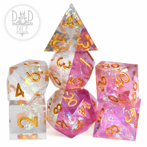 King of Crits Dice: Purifying Light - Color Change (Handmade)