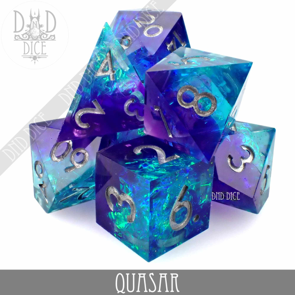 King of Crits Dice: Quasar (Handmade)