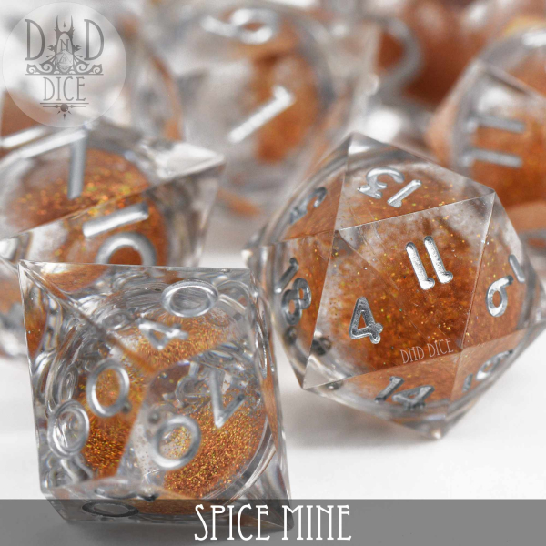 King of Crits Dice: Spice Mine (Liquid Core)