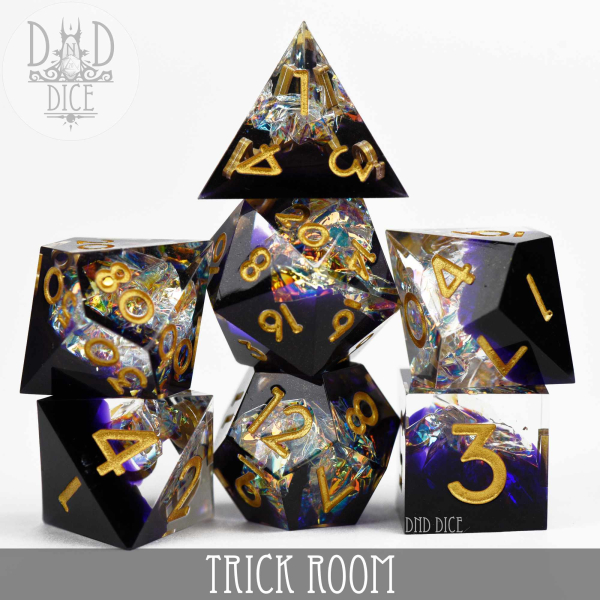 King of Crits Dice: Trick Room (Handmade)