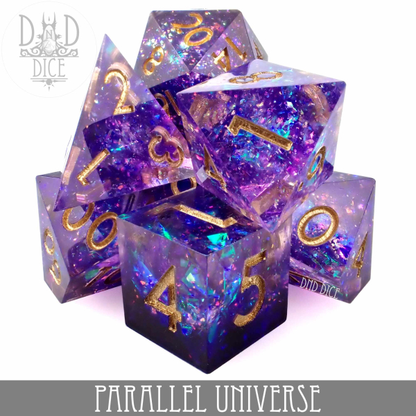 King of Crits Dice: Parallel Universe (Handmade)