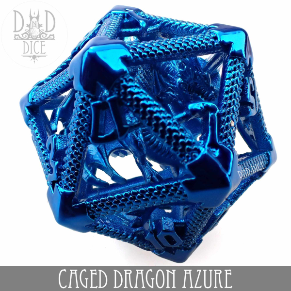 King of Crits Dice: Caged Dragon D20 #6