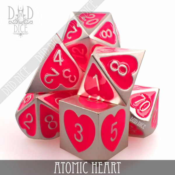 King of Crits Dice: Atomic Heart (Metal)
