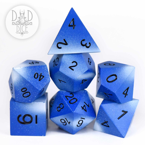 King of Crits Dice: Snow Blower (Metal)