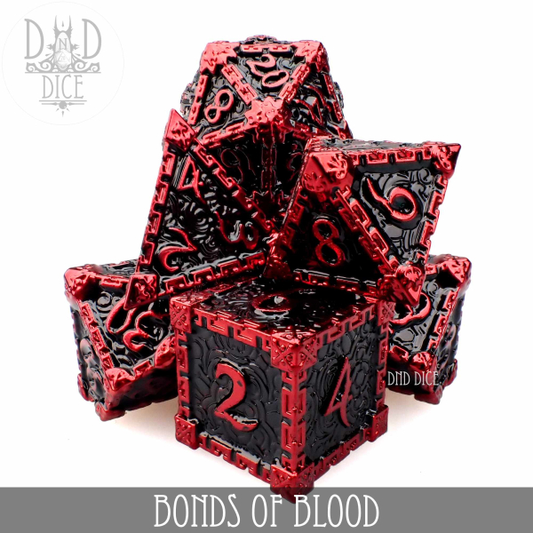 King of Crits Dice: Bonds of Blood (Metal)