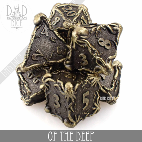 King of Crits Dice: Of The Deep (Metal)