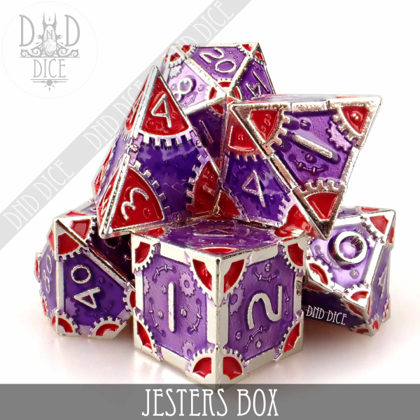 King of Crits Dice: Jesters Box (Metal)