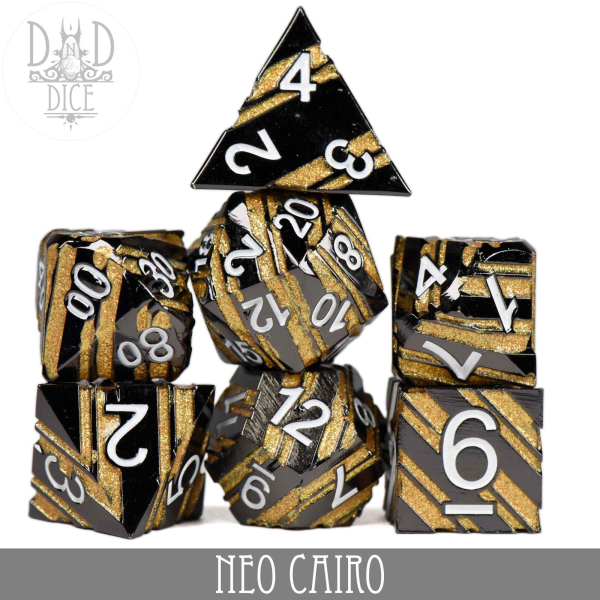 King of Crits Dice: Neo Cairo (Metal)