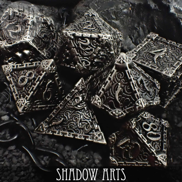 King of Crits Dice: Shadow Arts (Metal)