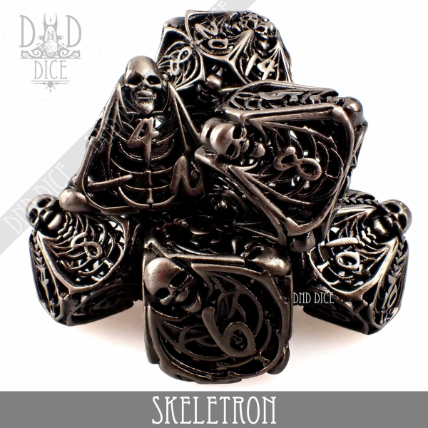 King of Crits Dice: Skeletron - Metal (Gift Box)
