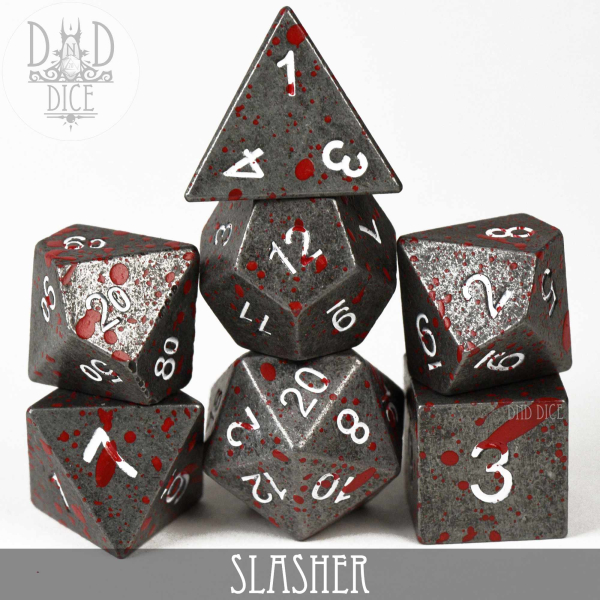 King of Crits Dice: Slasher (Metal)