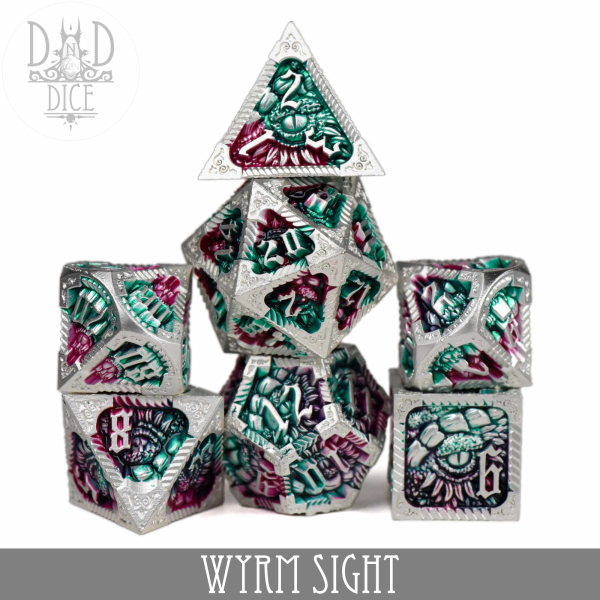 King of Crits Dice: Wyrm Sight (Metal)
