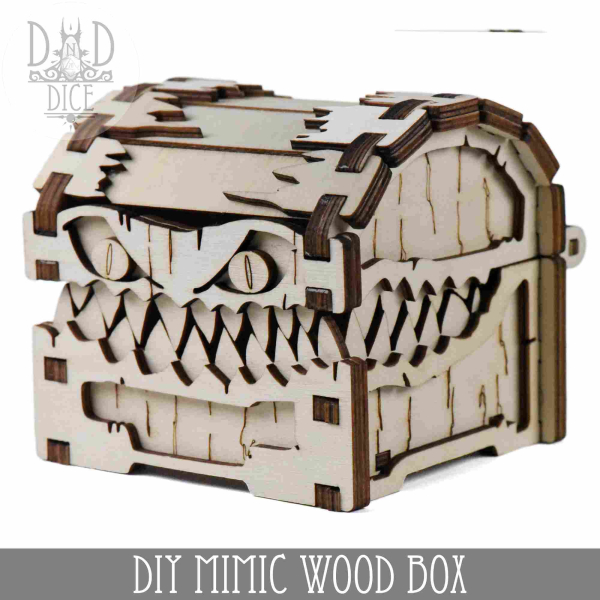 King of Crits Dice: DIY Mimic Wood Box