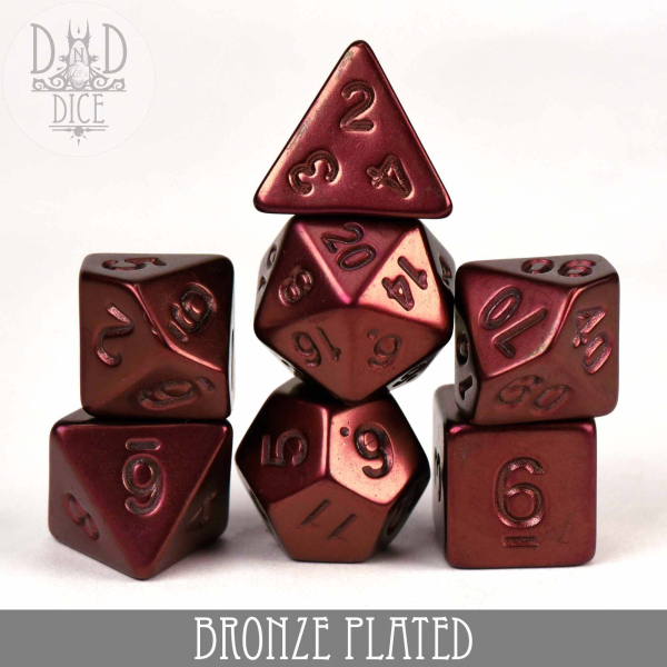 King of Crits Dice: Bronze Plated