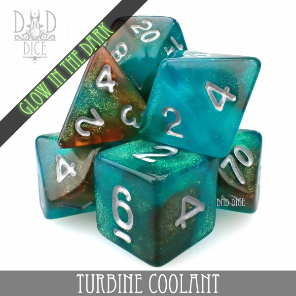 King of Crits Dice: Turbine Coolant (Glow)