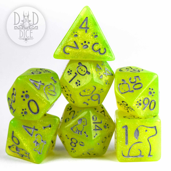 King of Crits Dice: Puppers Tennis Ball