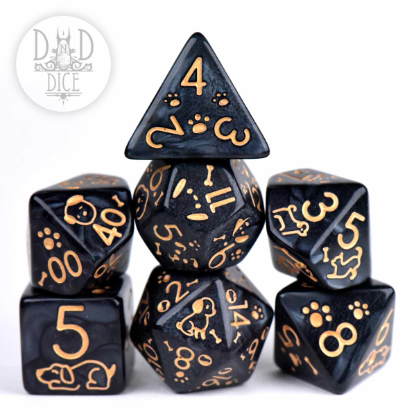 King of Crits Dice: Puppers Chew Toy