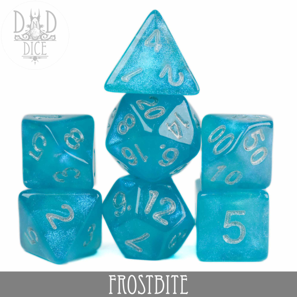 King of Crits Dice: Frostbite Glitter
