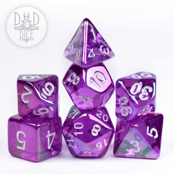 King of Crits Dice: Glamoured Purple