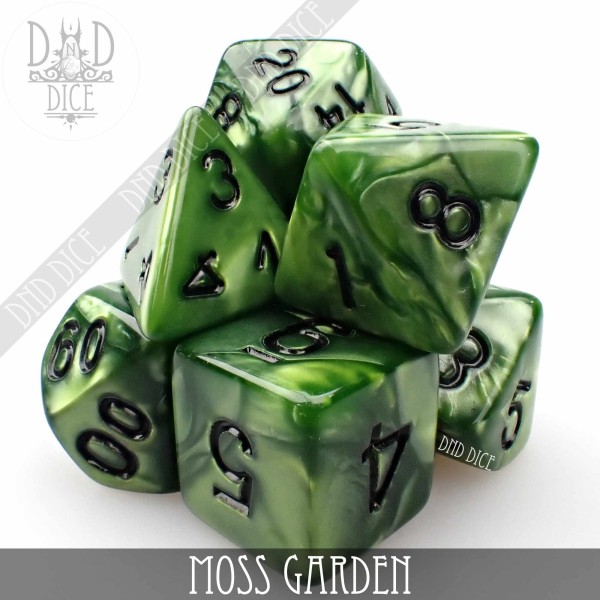 King of Crits Dice: Moss Garden