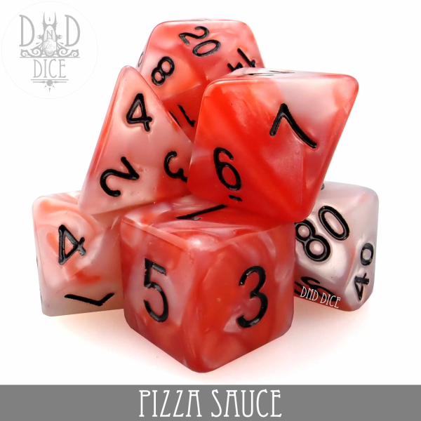 King of Crits Dice: Pizza Sauce