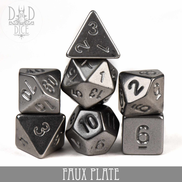 King of Crits Dice: Faux Plate