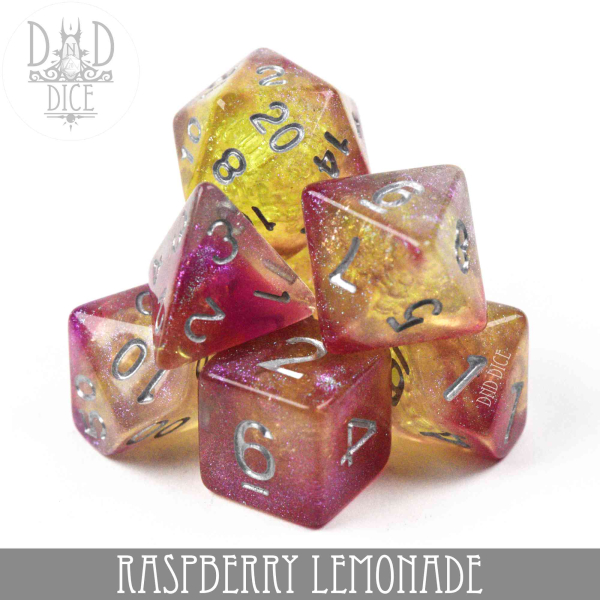 King of Crits Dice: Raspberry Lemonade