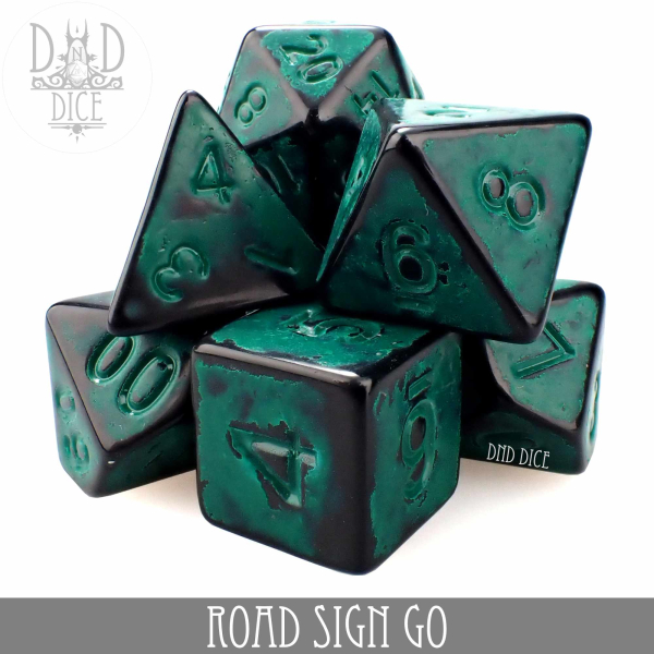 King of Crits Dice: Road Sign Go