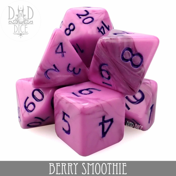 King of Crits Dice: Berry Smoothie