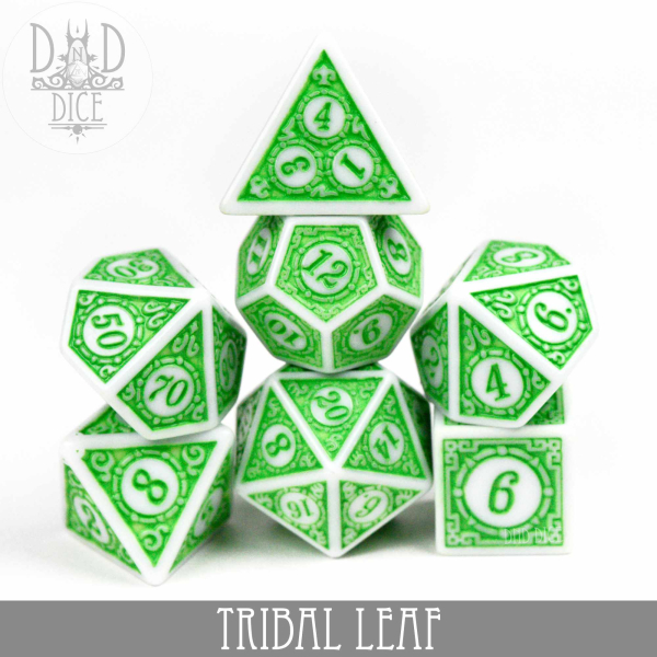 King of Crits Dice: Tribal Leaf