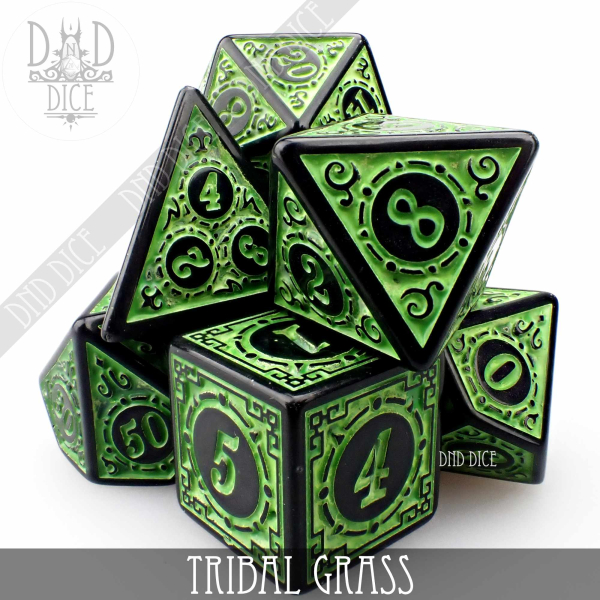 King of Crits Dice: Tribal Grass