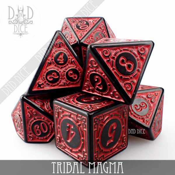 King of Crits Dice: Tribal Magma