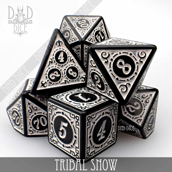 King of Crits Dice: Tribal Snow