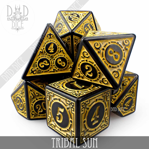 King of Crits Dice: Tribal Sun