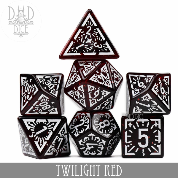 King of Crits Dice: Twilight Red