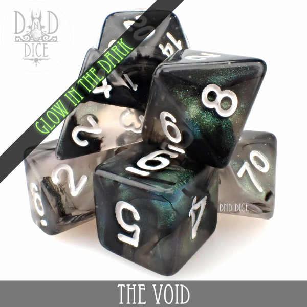 King of Crits Dice: The Void (Glow)