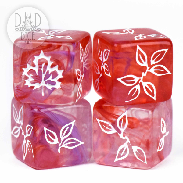 King of Crits Dice: Fall of Fate 4D6 Set