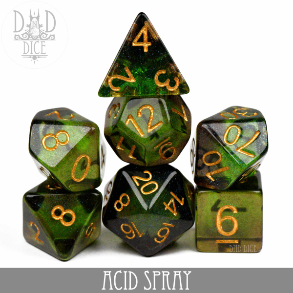King of Crits Dice: Acid Spray